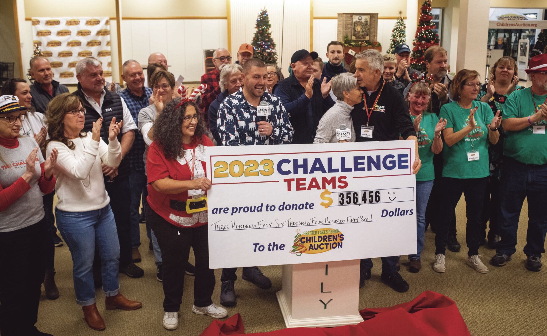 Challenge teams contribute over $300K to Children's Auction